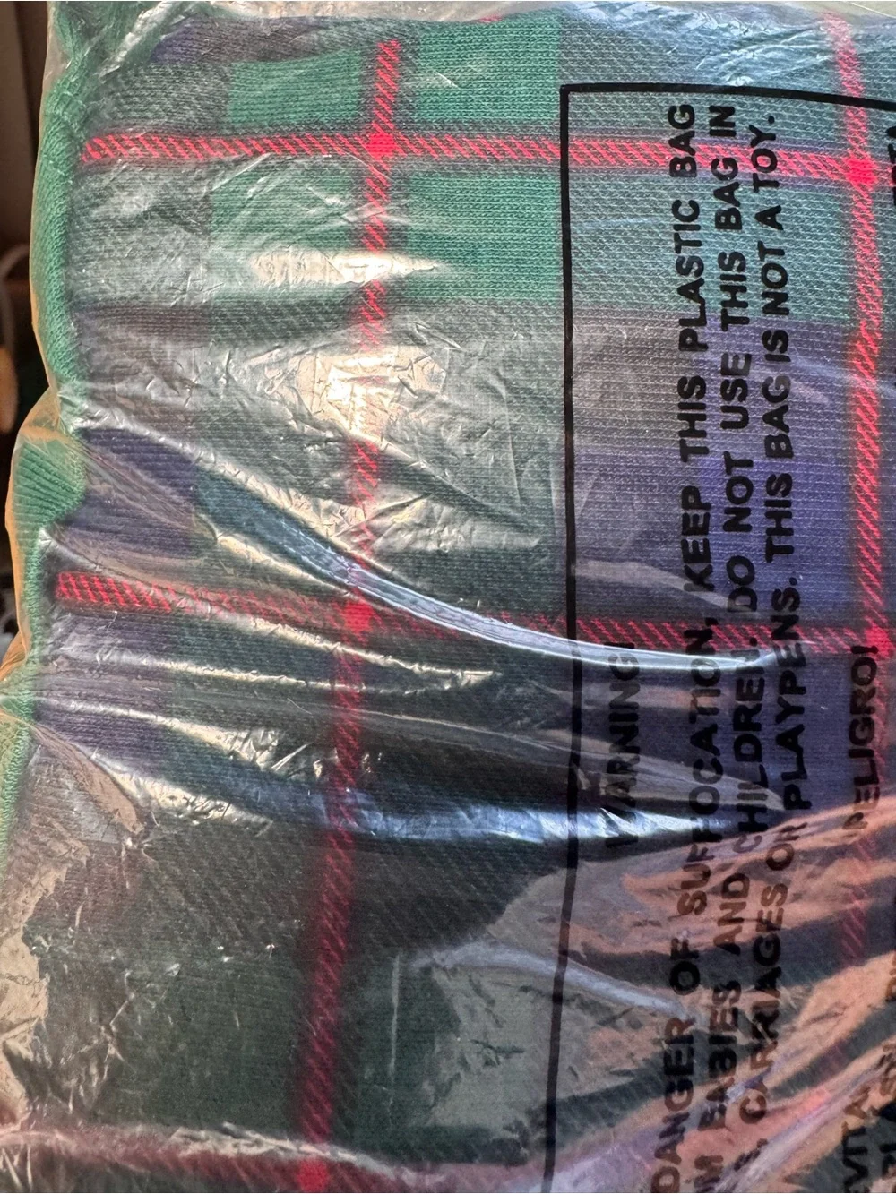 Size 12 Children’s Place Kids 'We Are Family' pajamas - Park Bench Green&White